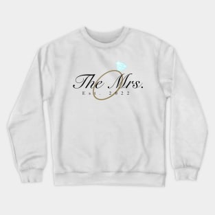 Mrs. est. 2022 Crewneck Sweatshirt